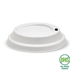 White BioPak Plant Fibre Home Compostable Lids