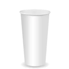 White Cold Paper BioCups 20oz by BioPak