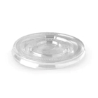 Clear Flat Lids for BioPak Cold Cups