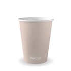 BioPak Hot Cups 12oz Single Wall Stone Fit Large Lids