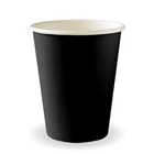 BioPak Hot Cups 8oz 80mm Single Wall Black