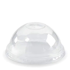 Clear Dome X-Slot Lids for BioPak Cold Cups