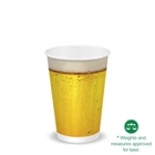 Beer Cold Paper BioCups 14oz by BioPak