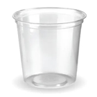 Clear Cold Bowls 700ml from BioPak Unbranded