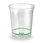 Clear Cold Bowls 960ml from BioPak Green Stripe