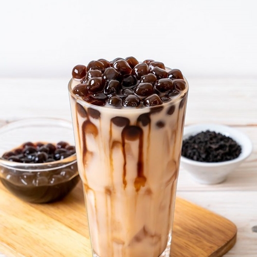 SHOTT Beverages Caramel Milk Tea Recipe