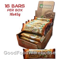 Order Wholesale Kuranda 45g Macadamia Hazelnut Health Bars. Order Online Distributor Good Food Warehouse.