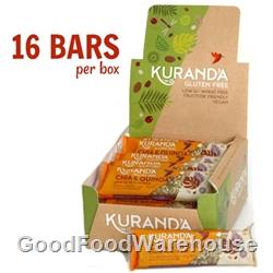 Order Wholesale Kuranda 35g Chia Quinoa Fruit Nut Free Health Bars. Order Online Distributor Good Food Warehouse.