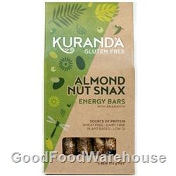 Order Wholesale Kuranda 35g Almond Nut Snax Energy Bars. Order Online Distributor Good Food Warehouse.