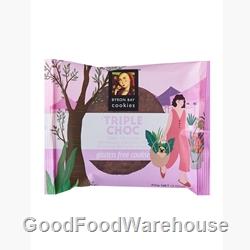 Wrapped Cafe Cookie 60g - GLUTEN FREE Triple Choc - Byron Bay Cookies (12x60g)