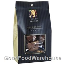 Order Wholesale Fresh Byron Bay Triple Choc Fudge Baby Button 150g Gift Bags from Good Food Warehouse