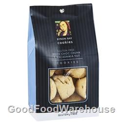 Order Wholesale Fresh Byron Bay White Choc Chunk Macadamia Baby Button 150g Gift Bags from Good Food Warehouse