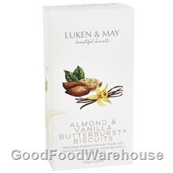 Order Fresh Luken and May Almond Vanilla Butterburst Biscuits from the Byron Bay Bakehouse. FREE DELIVERY!