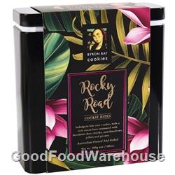 Floral Gift Tin 200g - Rocky Road - Byron Bay Cookies (1x200g)