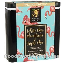 Special Edition Tin 200g - Assorted Flamingo  - Byron Bay Cookies