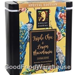 Special Edition Tin 200g - Assorted Peacock  - Byron Bay Cookies