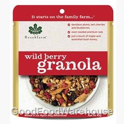 Brookfarm Wholesale 45g Wild Berry Granola Sachet