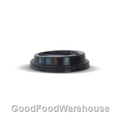 Recyclable Lids PS Sipper Black Earth Pack | Coffee Cup Lid Wholesaler | Good Food Warehouse