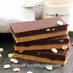 Raw Snickers Slice by Pantry and Larder