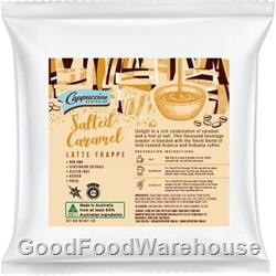 Salted Caramel Latte Powder | Cappuccine Australia | Good Food Warehouse