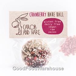 Cranberry Health Balls | Carob & Hare Cafe Balls | Good Food Warehouse