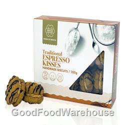 Wholesale Hamper Biscuits | House of Biskota Espresso Kisses | Good Food Warehouse