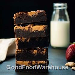 Cashew Butter Brownie Food Service labs | Bellarine Brownie Company | Good Food Warehouse