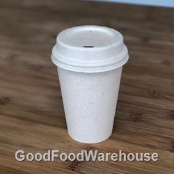 Biodegradable 12oz Coffee Cups | Sugarcane Takeaway Cup Supplier | Good Food Warehouse