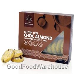 Wholesale Choc Almond Biscuits | Gluten Free Biscuit Producer | Good Food Warehouse