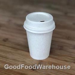 Biodegradable 6oz Coffee Cups | Sugarcane Takeaway Cups | Good Food Warehouse