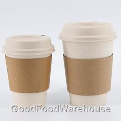 Biodegradable Coffee Cup Sleeves | Takeaway Coffee Cup Distributor | Good Food Warehouse