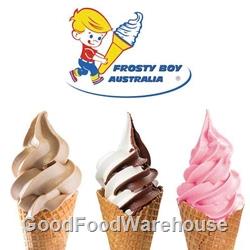 Frosty Boy Australia | Soft Serve Dark Choc Flavour Sachet Supplier | Good Food Warehouse