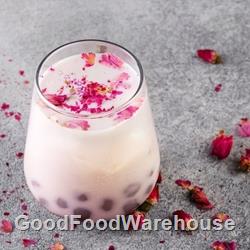 SHOTT Rose Bubble Tea Recipe with Good Food Warehouse. Best SHOTT Beverages Syrup Wholesaler Australia.