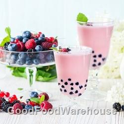 SHOTT Three Berry Bubble Tea  Recipe with Good Food Warehouse. Best SHOTT Beverages Syrup Wholesaler Australia.