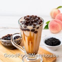 SHOTT Black Tea Peach Bubble Tea Recipe