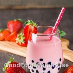 SHOTT Strawberry Bubble Tea Recipe with Good Food Warehouse. Best SHOTT Beverages Syrup Wholesaler Australia.