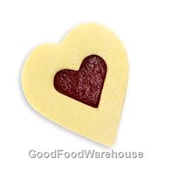 Shortbread Jam Hearts Cookies | Best Cafe Cookie Supplier | Good Food Warehouse