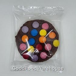 Wrapped Choc Smartie Cookies | Single Wrapped Cookies Supplier | Good Food Warehouse