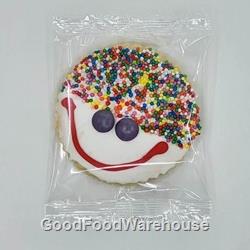 Wrapped Happy Face Cookies | Wrapped Cookie Supplier | Good Food Warehouse