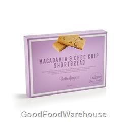 Pure Butter Macadamia Choc Chip Shortbread gift boxes by Butterfingers