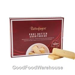 Seasonal Pure Butter Shortbread gift boxes by Butterfingers