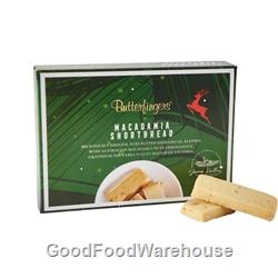 Christmas Pure Butter Macadamia Shortbread gift boxes by Butterfingers