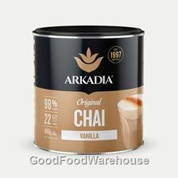 Arkadia Beverages Vanilla Chai Tea 440g Can - Wholesale Prices