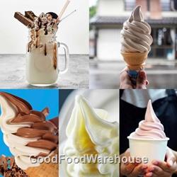 Vanilla Soft Serve Mix for Ice Cream, Milk Shakes & Thick shakes | Wholesale Prices