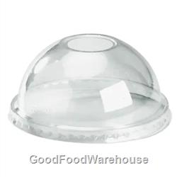 Clear Dome Lids for BioPak Cold Cups