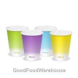 Coloured Cold Paper BioCups 12oz by BioPak