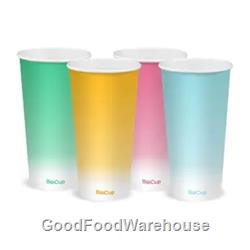 Coloured Cold Paper BioCups 20oz by BioPak