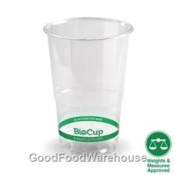 BioPak Branded Clear BioCups 280mls