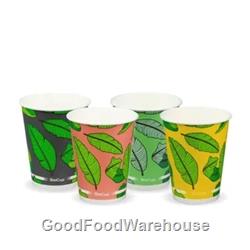 Leaf Cold Paper BioCups 12oz by BioPak