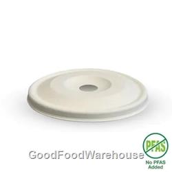 80mm Sugercane Dome Lids for BioPak Cold Cups